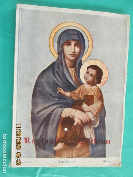 Libros de segunda mano: REGINA ANGELORUM N&ordm; 1 REVISTA DE LOS COLEGIOS DEL INST. B. V. MARIA CASTILLEJA CUESTA -01- 1951