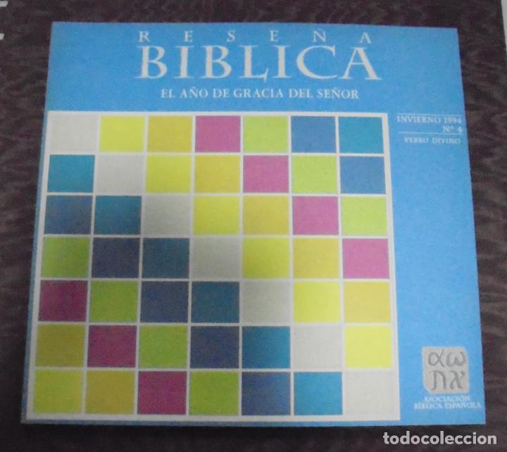 Livres d'occasion: RESE&Ntilde;A BIBLICA. EL A&Ntilde;O DE GRACIA DEL SE&Ntilde;OR. 1994. N&ordm; 4. VERBO DIVINO
