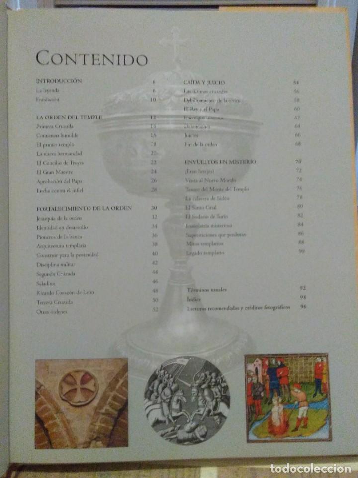 Libros de segunda mano: Susie Hodge.Historia secreta de los Templarios.Libsa - Foto 4