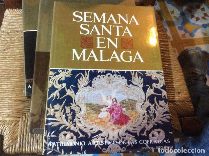 Libros de segunda mano: Semana santa de malaga tomo 5 patrimonio artistico de las cofradias