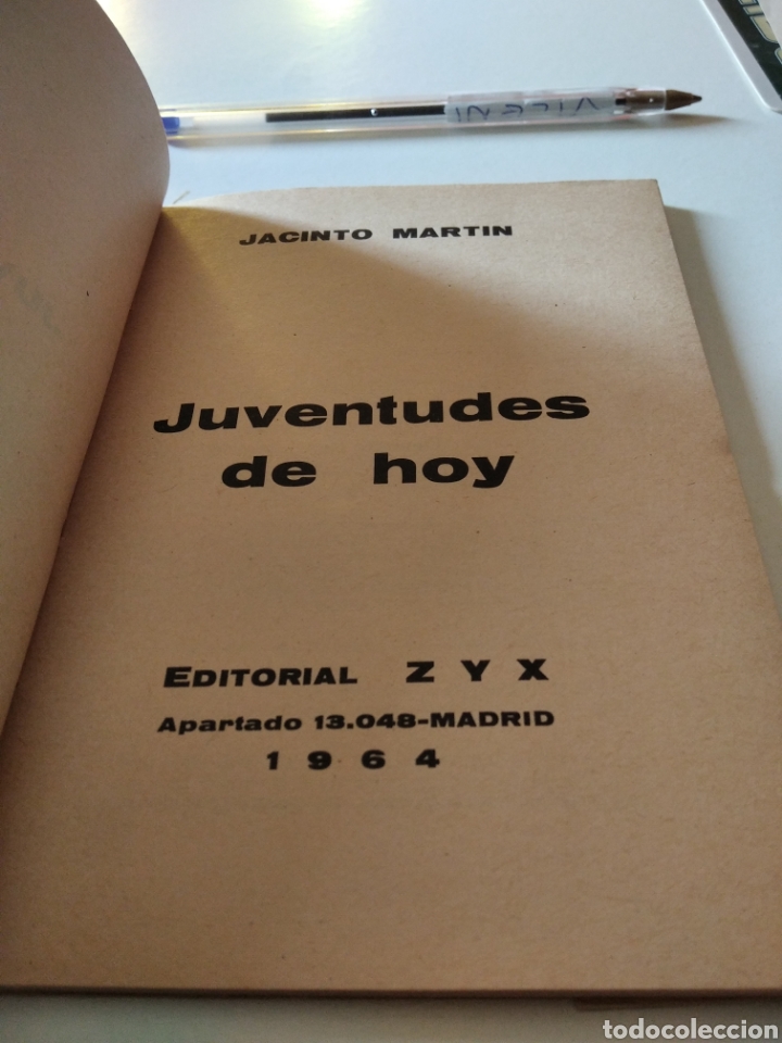 Libros de segunda mano: Libro Juventudes de hoy - Foto 2