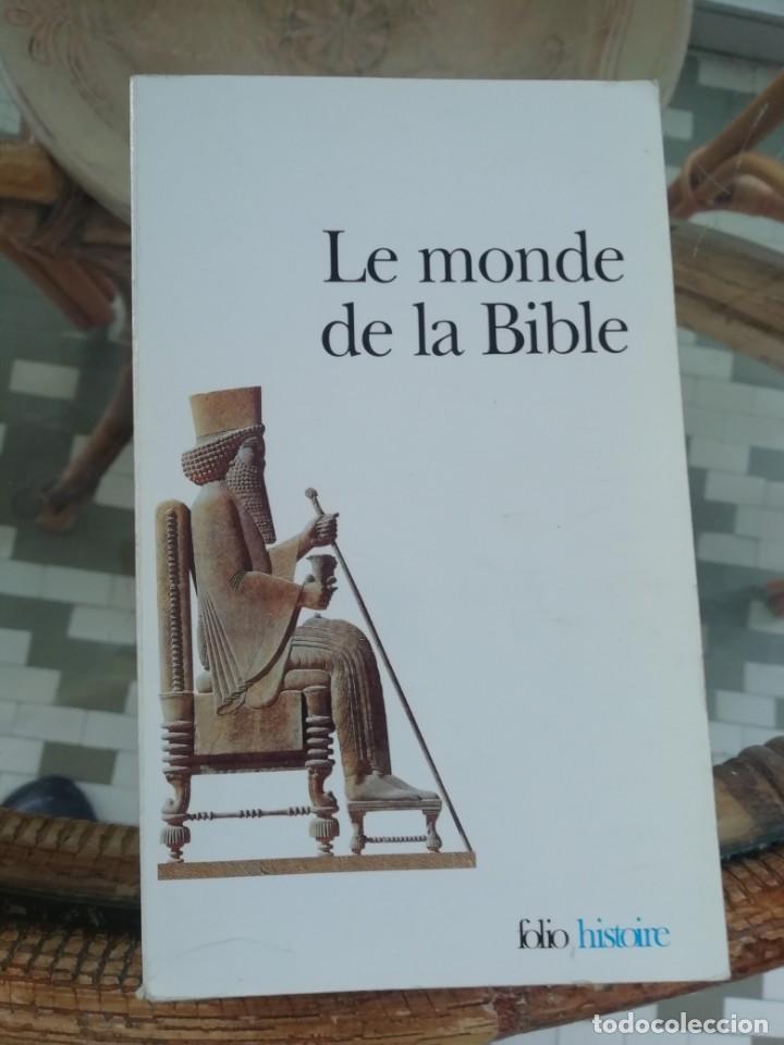 Libros de segunda mano: Le monde de la Bible en franc&eacute;s - Foto 1