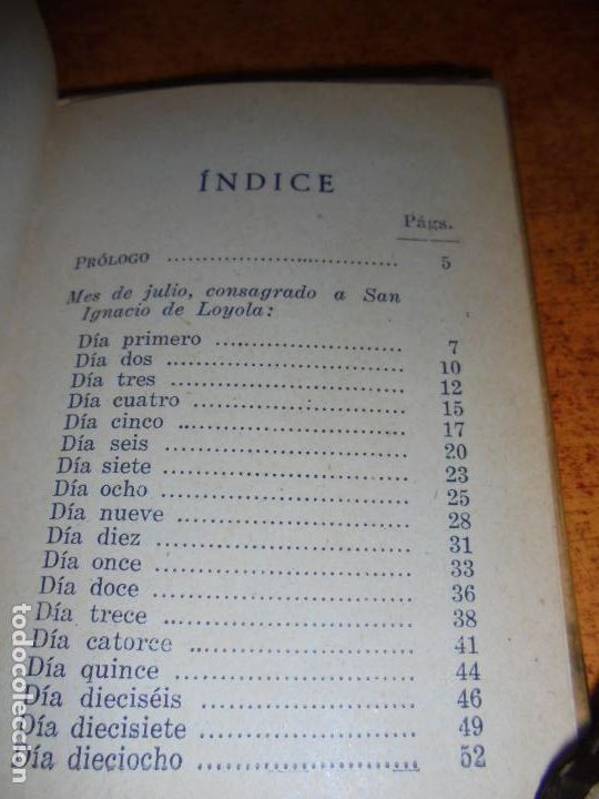 Libros de segunda mano: LIBRO RELIGIOSO 1956: EL DEVOTO DE SAN IGNACIO DE LOYOLA - Foto 5