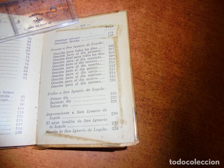 Libros de segunda mano: LIBRO RELIGIOSO 1956: EL DEVOTO DE SAN IGNACIO DE LOYOLA - Foto 7