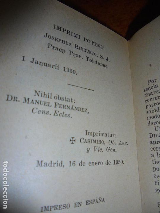 Libros de segunda mano: LIBRO RELIGIOSO 1956: EL DEVOTO DE SAN IGNACIO DE LOYOLA - Foto 8
