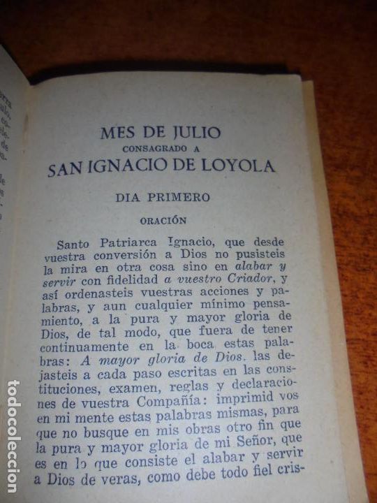 Libros de segunda mano: LIBRO RELIGIOSO 1956: EL DEVOTO DE SAN IGNACIO DE LOYOLA - Foto 9