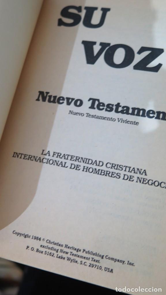 Libros de segunda mano: 1979.- SU VOZ. NUEVO TESTAMENTO - Foto 4