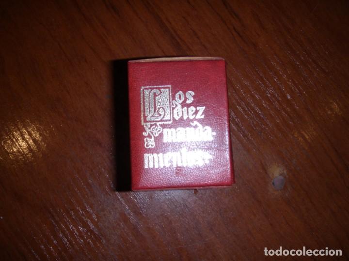 Libros de segunda mano: LIBROS mini LOS 10 MANDAMIENTOS EDITORIAL MONAR - Foto 7