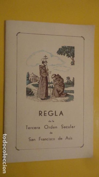 Libros de segunda mano: REGLA TERCERA ORDEN SECULAR.SAN FRANCISCO DE ASIS.SEVILLA 1952