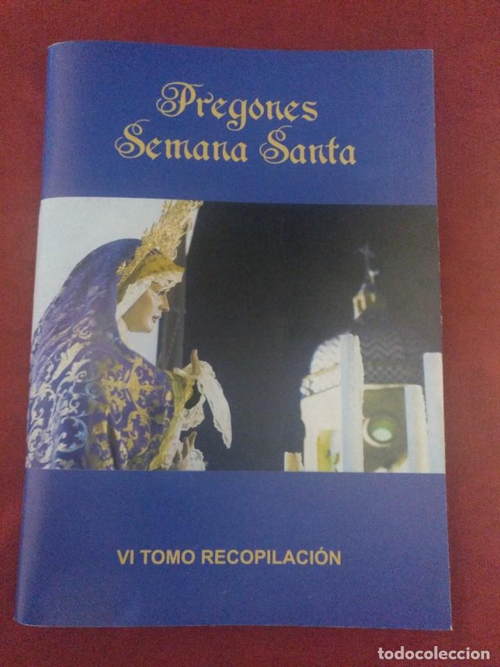 Libros de segunda mano: Libro de los pregones de semana santa de Rota C&aacute;diz.