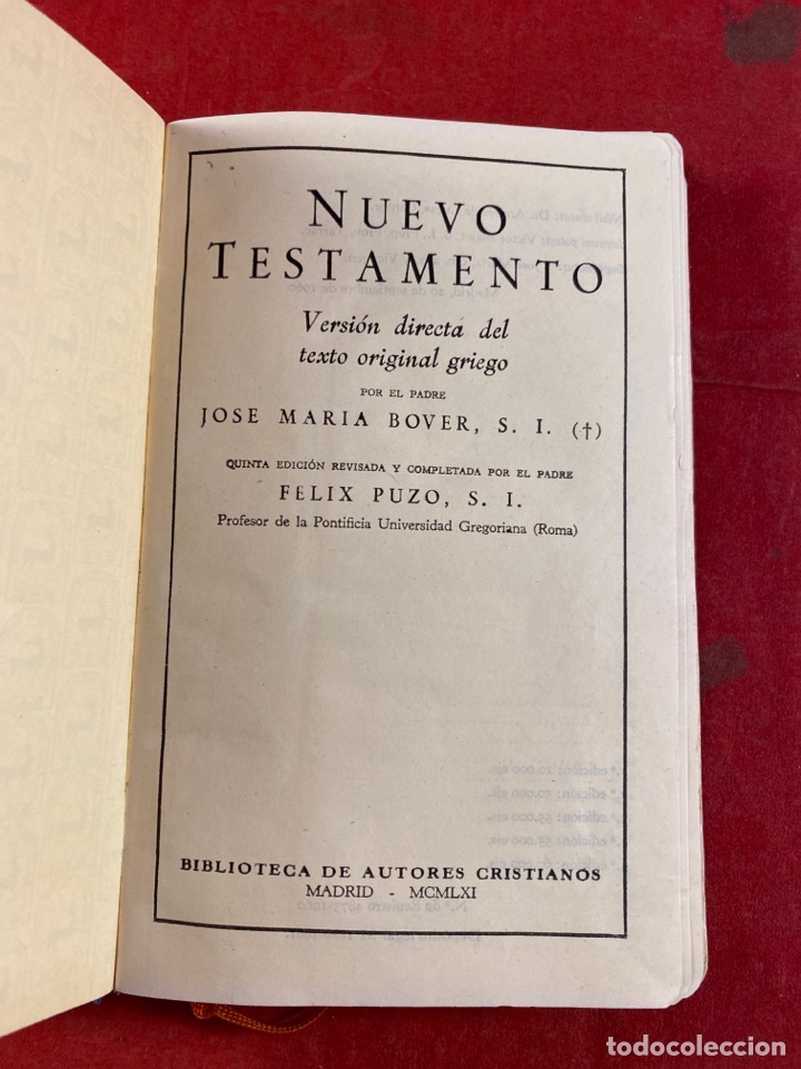 Libros de segunda mano: Nuevo Testamento - Foto 1
