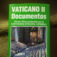 Libros de segunda mano: VATICANO II. DOCUMENTOS. ED. OFICIAL PROMOVIDA POR LA CEE. BAC MINOR, Nº 75. 1996. 2 ED.