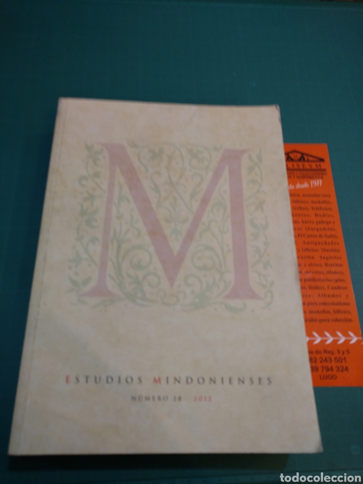Second hand books: ESTUDIOS MINDONIENSES N 28 A&ntilde;o 2012