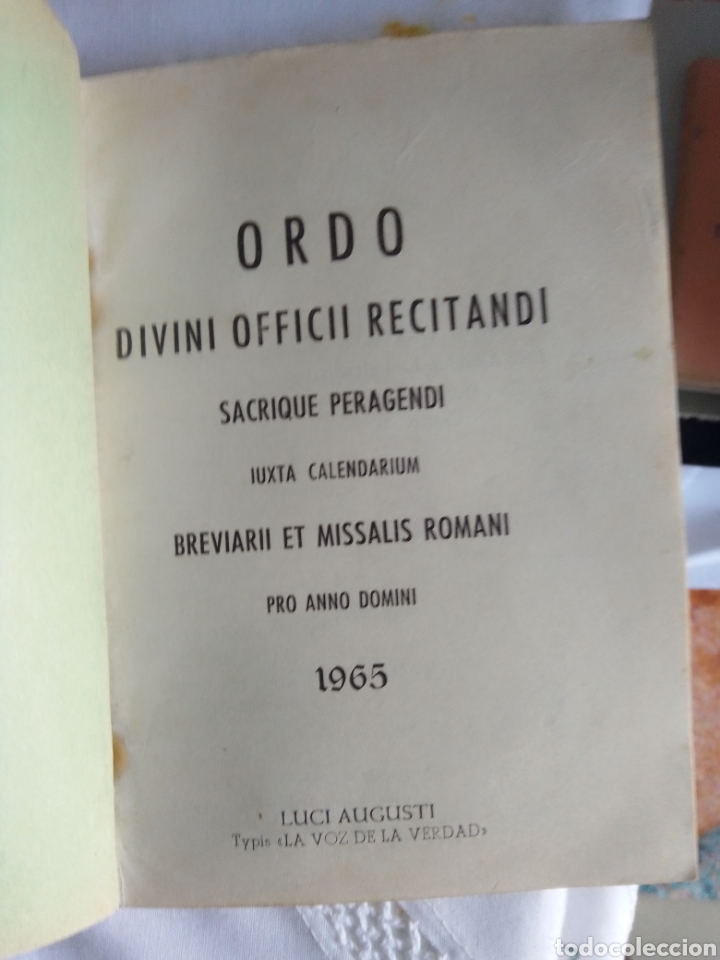 Libros de segunda mano: calendario di&oacute;cesis lucensis - Foto 3