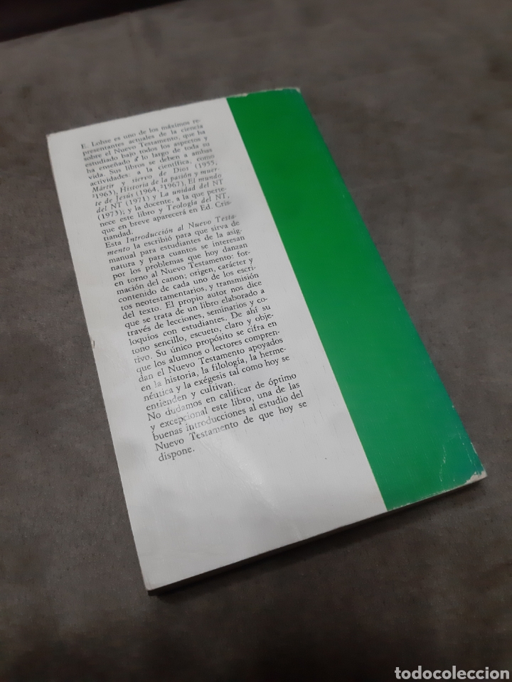 Libros de segunda mano: Libro Introducci&oacute;n al Nuevo Testamento (1.975) - Foto 2