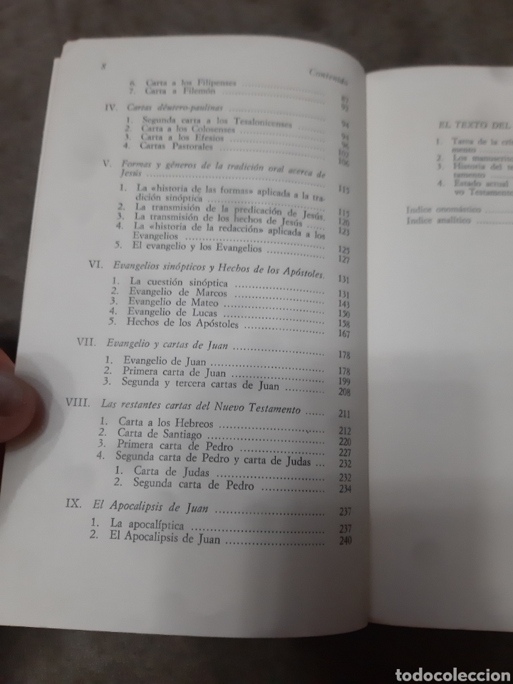 Libros de segunda mano: Libro Introducci&oacute;n al Nuevo Testamento (1.975) - Foto 8