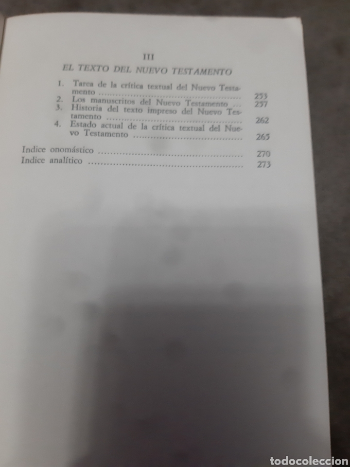 Libros de segunda mano: Libro Introducci&oacute;n al Nuevo Testamento (1.975) - Foto 9