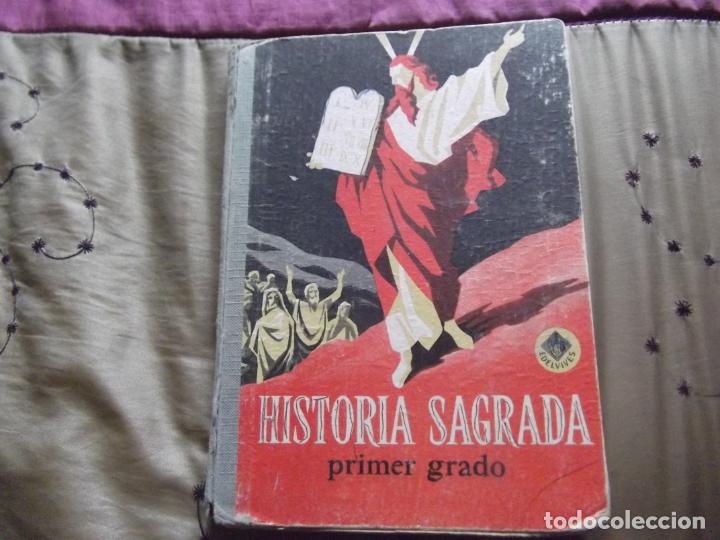 Libros de segunda mano: HISTORIA SAGRADA-EDELVIVES-PRIMER GRADO-184 PAGINAS-200X150MM