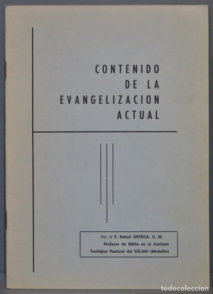 Livres d'occasion: CONTENIDO DE LA EVANGELIZACION ACTUAL. P. RAFAEL ORTEGA, CM