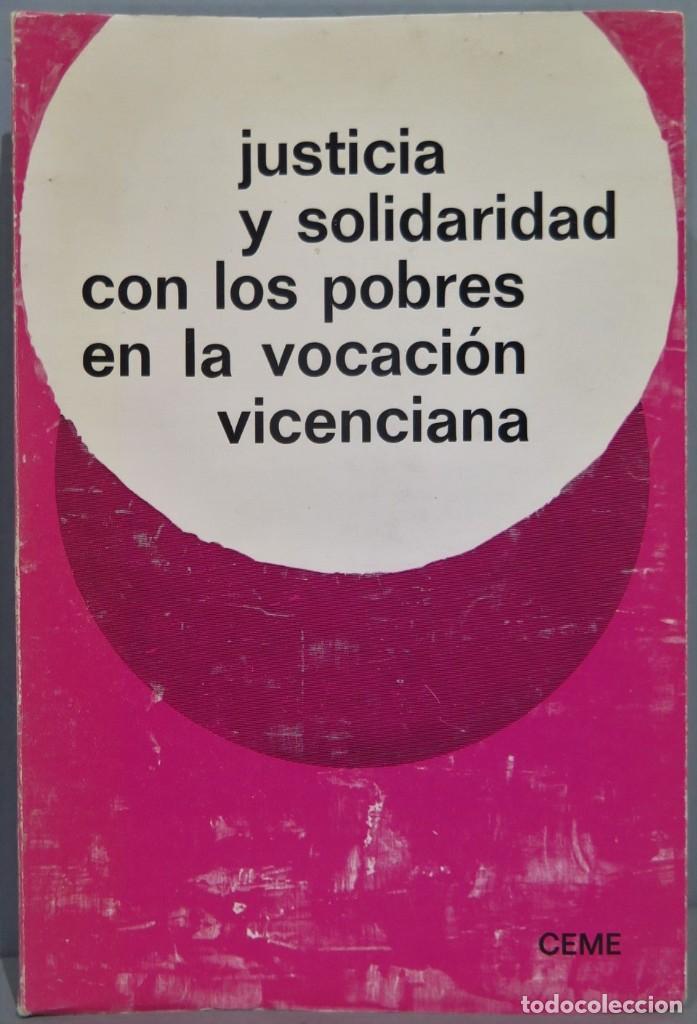 Libri di seconda mano: JUSTICIA Y SOLIDARIDAD CON LOS POBRES EN LA VOCACION VICENCIANA