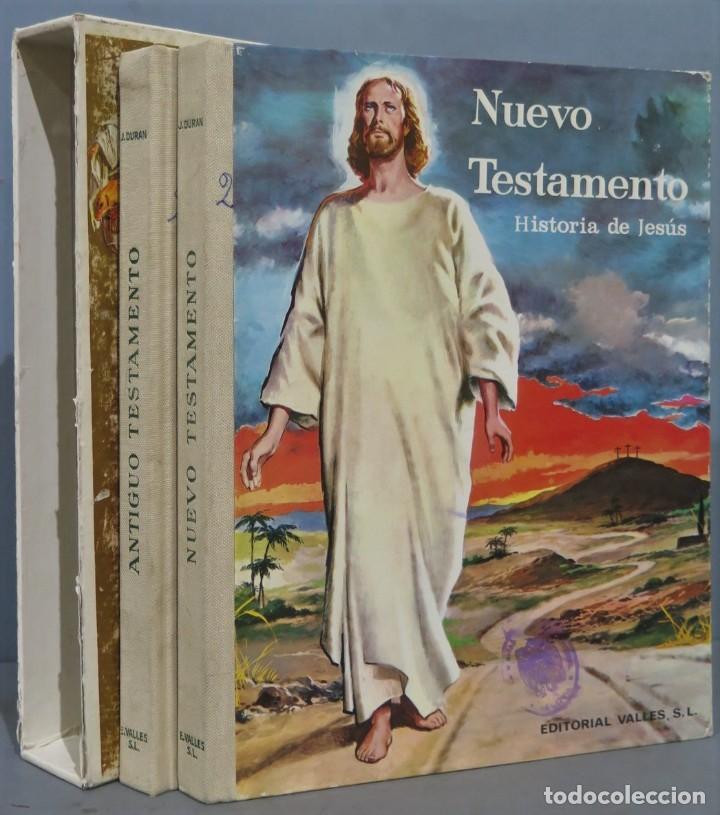Second hand books: ANTIGUO Y NUEVO TESTAMENTO. VALLES. 2 TOMOS