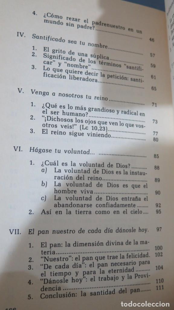 Libros de segunda mano: EL PADRENUESTRO. BOFF - Foto 3
