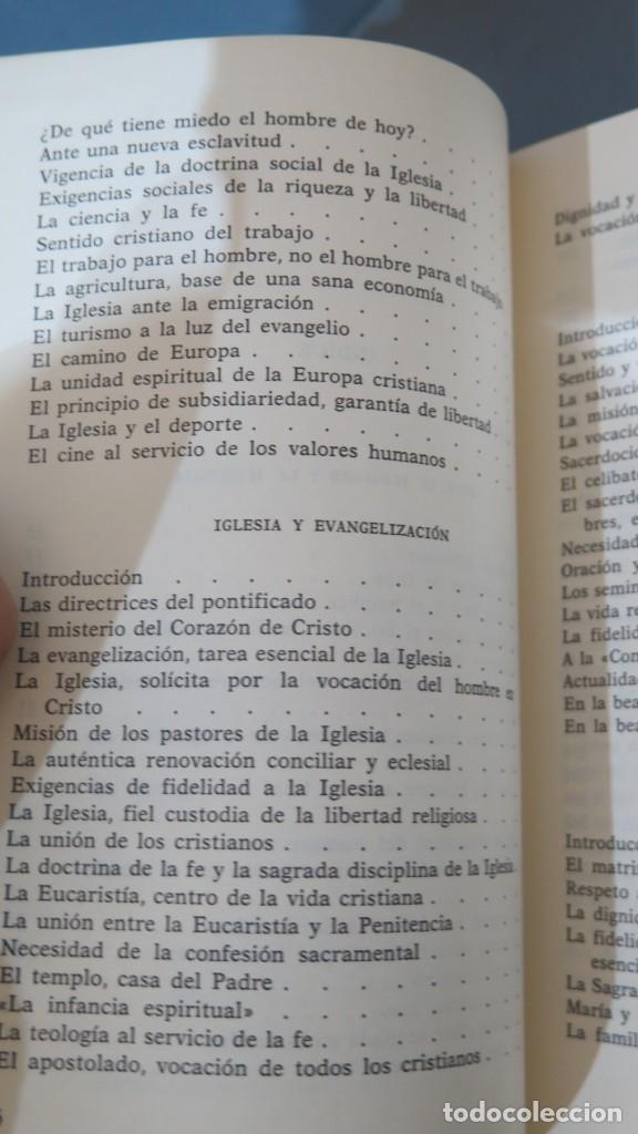 Libros de segunda mano: LA PALABRA DEL PAPA WOJTYLA - Foto 3
