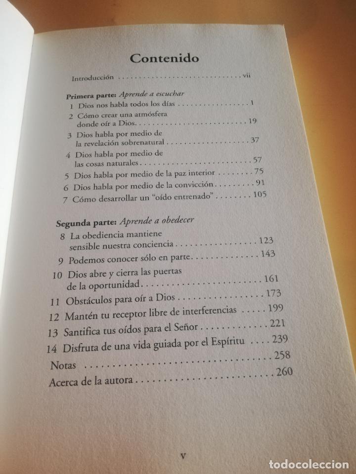 Libros de segunda mano: COMO OIR A DIOS. JOYCE MEYER. CASA CREACION. 2003. - Foto 3