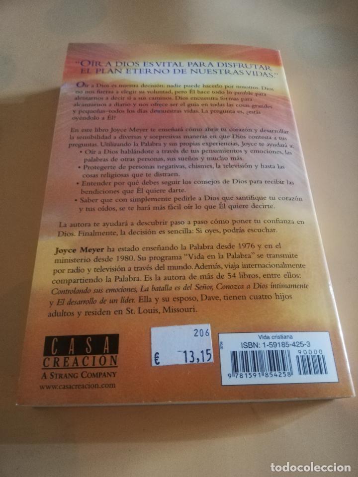 Libros de segunda mano: COMO OIR A DIOS. JOYCE MEYER. CASA CREACION. 2003. - Foto 6