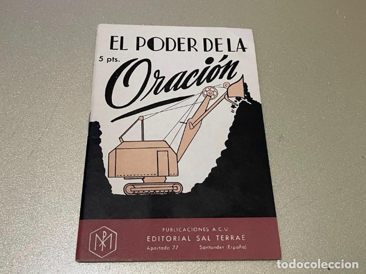 Libros de segunda mano: EL PODER DE LA ORACION EDITORIAL SAL TERRAE 1965 - Foto 1