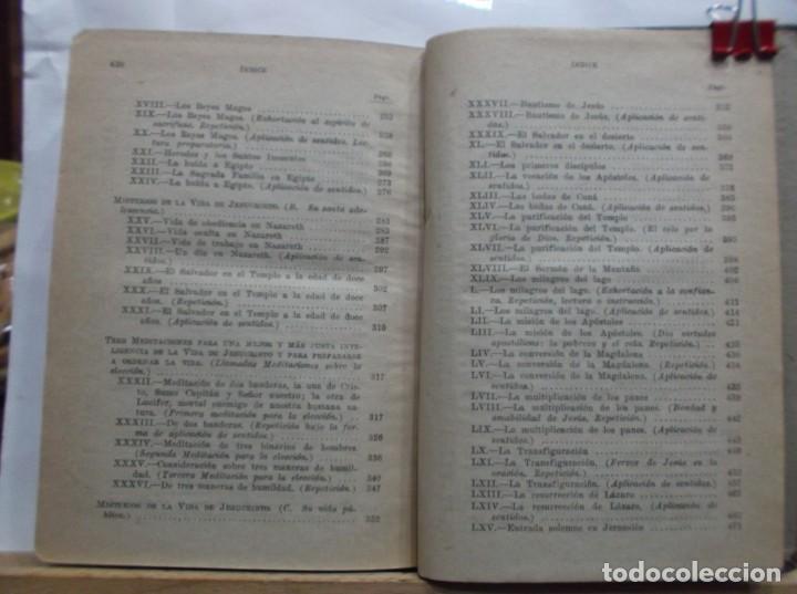 Libros de segunda mano: MEDITACIONES DE LOS EJERCICIOS - M.MESHLER - 1940. - Foto 3