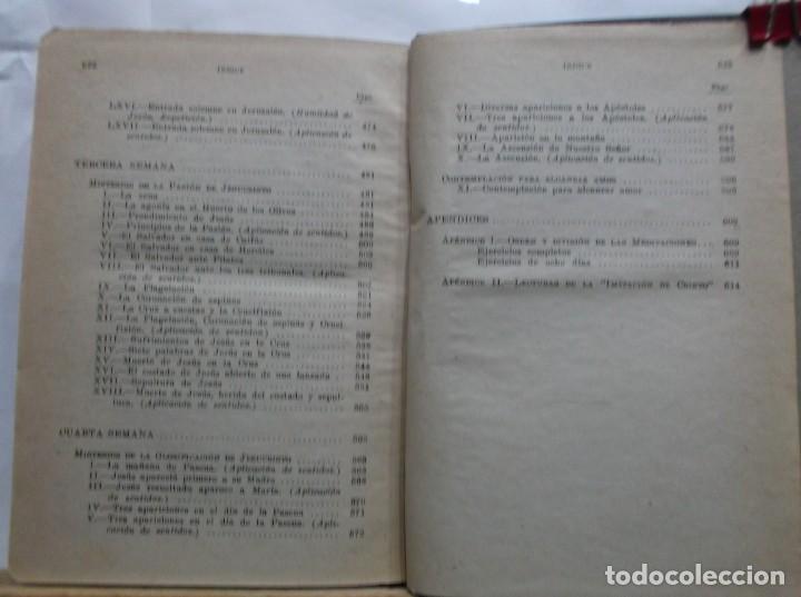 Libros de segunda mano: MEDITACIONES DE LOS EJERCICIOS - M.MESHLER - 1940. - Foto 4