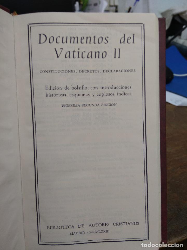 Libros de segunda mano: Documentos del Vaticano II. REI-245 - Foto 3