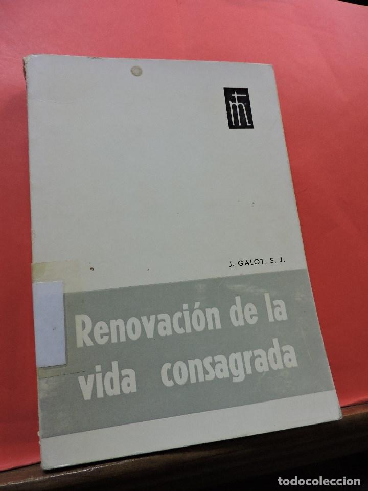 Libri di seconda mano: Renovaci&oacute;n de la vida consagrada. GALOT, J. Mensajero 1967