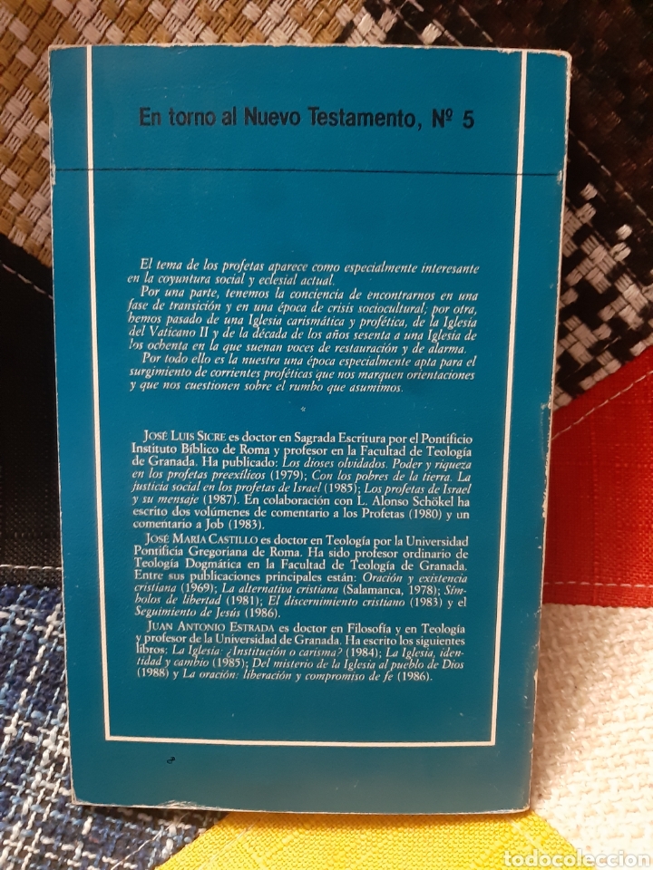 Libros de segunda mano: Libro La Iglesia y los Profetas - Foto 2