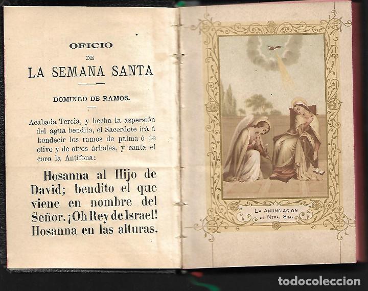 Libros de segunda mano: ANTIGUO LIBRO OFICIO DE LA SEMANA SANTA