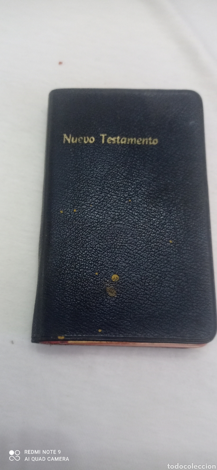 Libri di seconda mano: NUEVO TESTAMENTO 1960 VERSION CASIODORO DE REINA 1569. CIPRIANO DE VALERA.SOCIEDADES BIBLICAS UNIDAS