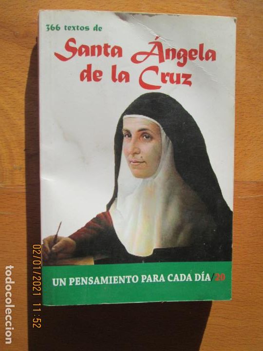 Libri di seconda mano: SANTA ANGELA DE LA CRUZ - UN PENSAMIENTO PARA CADA DIA -366 TEXTOS 2010