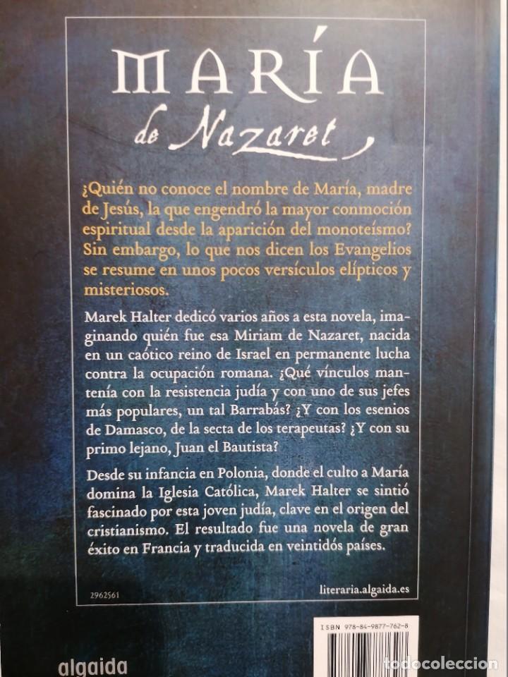Libros de segunda mano: MAR&Iacute;A DE NAZARET. MAREK HALTER - Foto 2