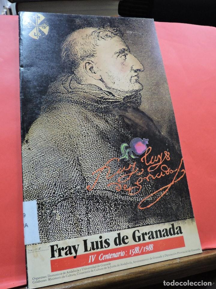 Libros de segunda mano: Fray Luis de Granada IV Centenario 1588/1988. Dominicos de Andaluc&iacute;a y Universidad de Granada