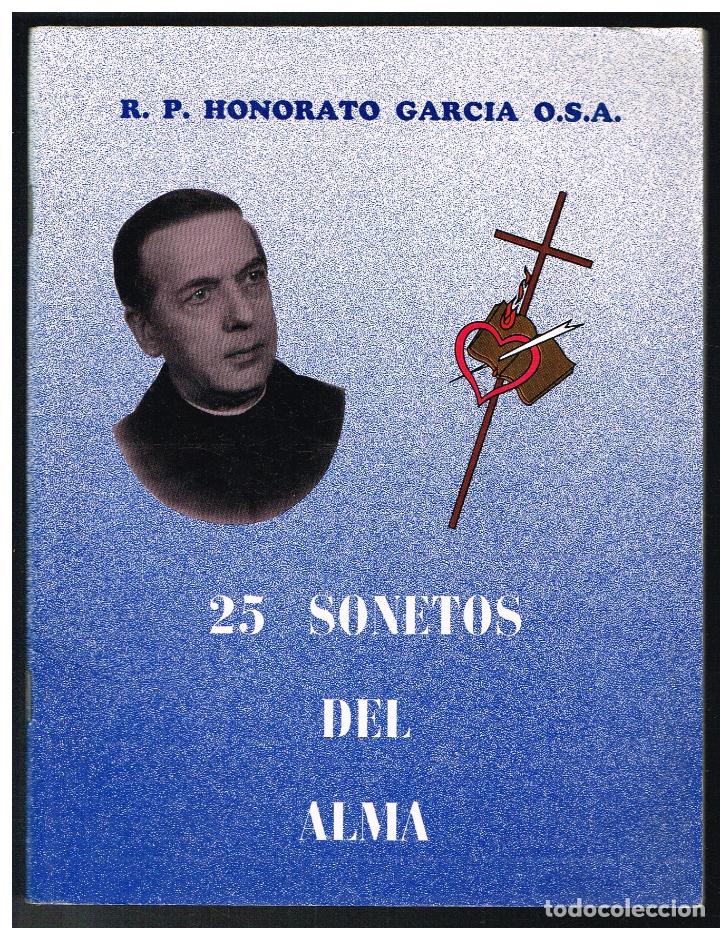 Gebrauchte B&uuml;cher: 25 SONETOS DEL ALMA - R.P. HONORATO GARCIA O.S.A. - 1992 PER&Uacute;