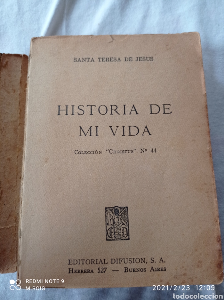 Libros de segunda mano: Libro historia de mi vida - Foto 1