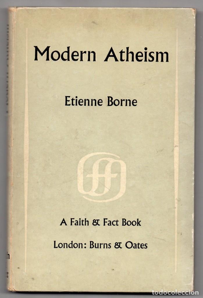 Libros de segunda mano: Modern Atheism. Etienne Borne. 1961 - Foto 1