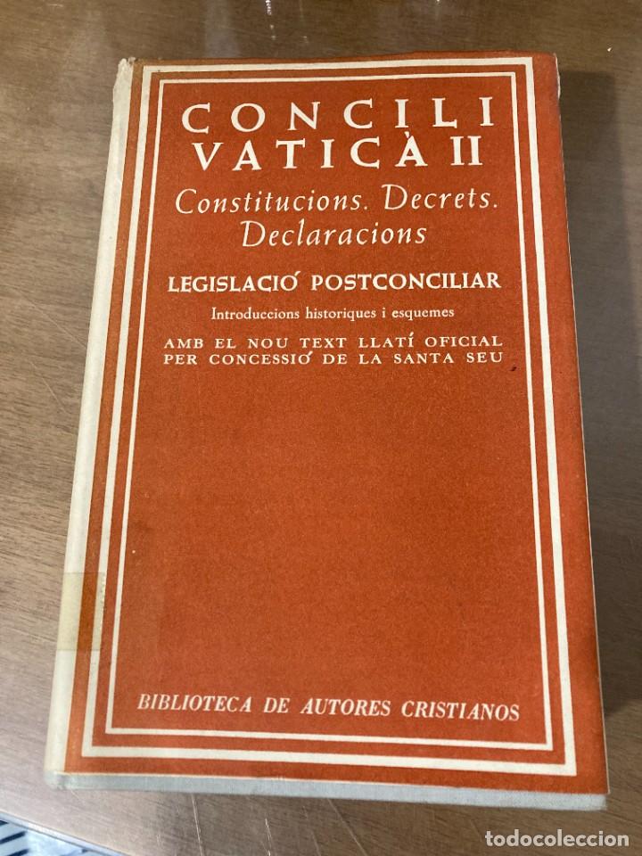 Libros de segunda mano: CONCILI VATIC&Agrave; II - 1967 - Foto 1