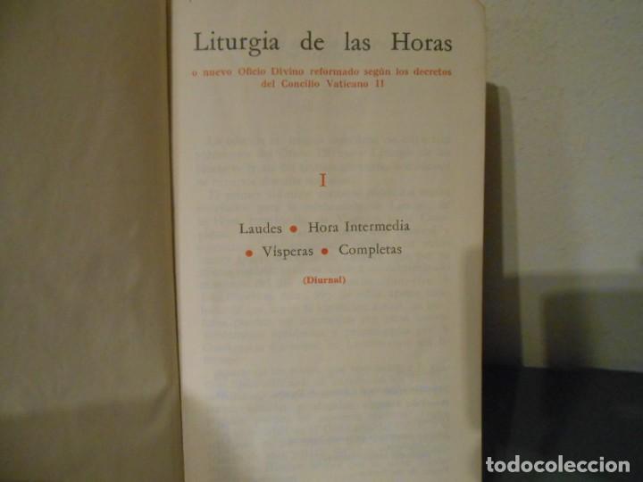 Libros de segunda mano: LITURGIA DE LAS HORAS - Foto 2