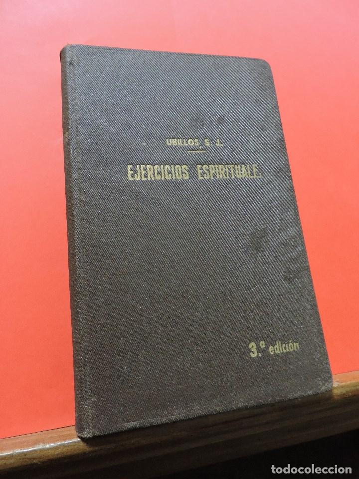 Gebrauchte B&uuml;cher: Ejercicios espirituales San Ignacio ocho d&iacute;as. UBILLOS Guillermo. 3&ordf; Ed Mensajero Coraz&oacute;n Jes&uacute;s 1947
