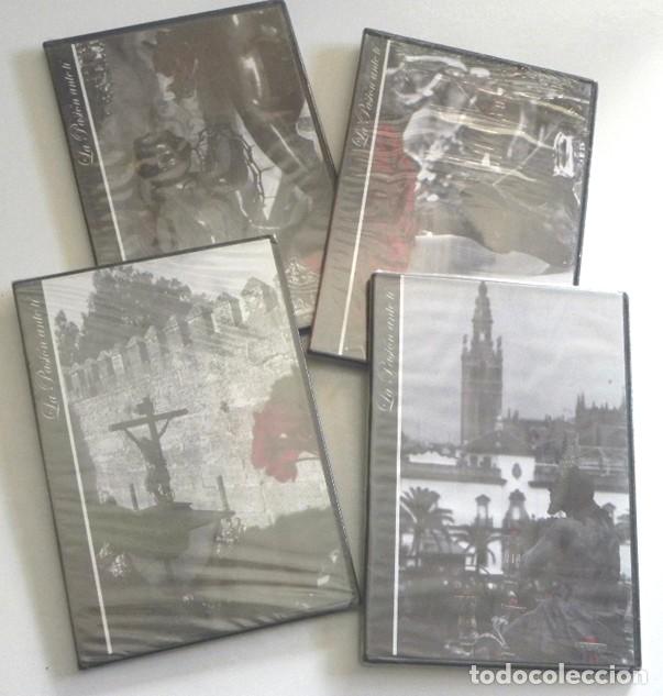 Libros de segunda mano: LOTE DVD LA PASI&Oacute;N ANTE TI - SEMANA SANTA SE SEVILLA RELIGI&Oacute;N EL MUSEO SAN BENITO ESTRELLA -NO LIBRO
