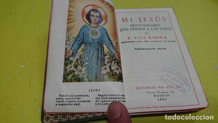 Libros de segunda mano: ANTIGUO MISAL MI JES&Uacute;S DEVOCIONARIO QUE OFRECE A LOS NI&Ntilde;OS A&Ntilde;O 1960