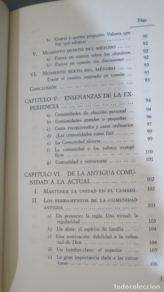 Libros de segunda mano: PROYECTO COMUNITARIO. BASILIO RUEDA GUZM&Aacute;N - Foto 4