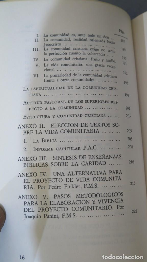 Libros de segunda mano: PROYECTO COMUNITARIO. BASILIO RUEDA GUZM&Aacute;N - Foto 9